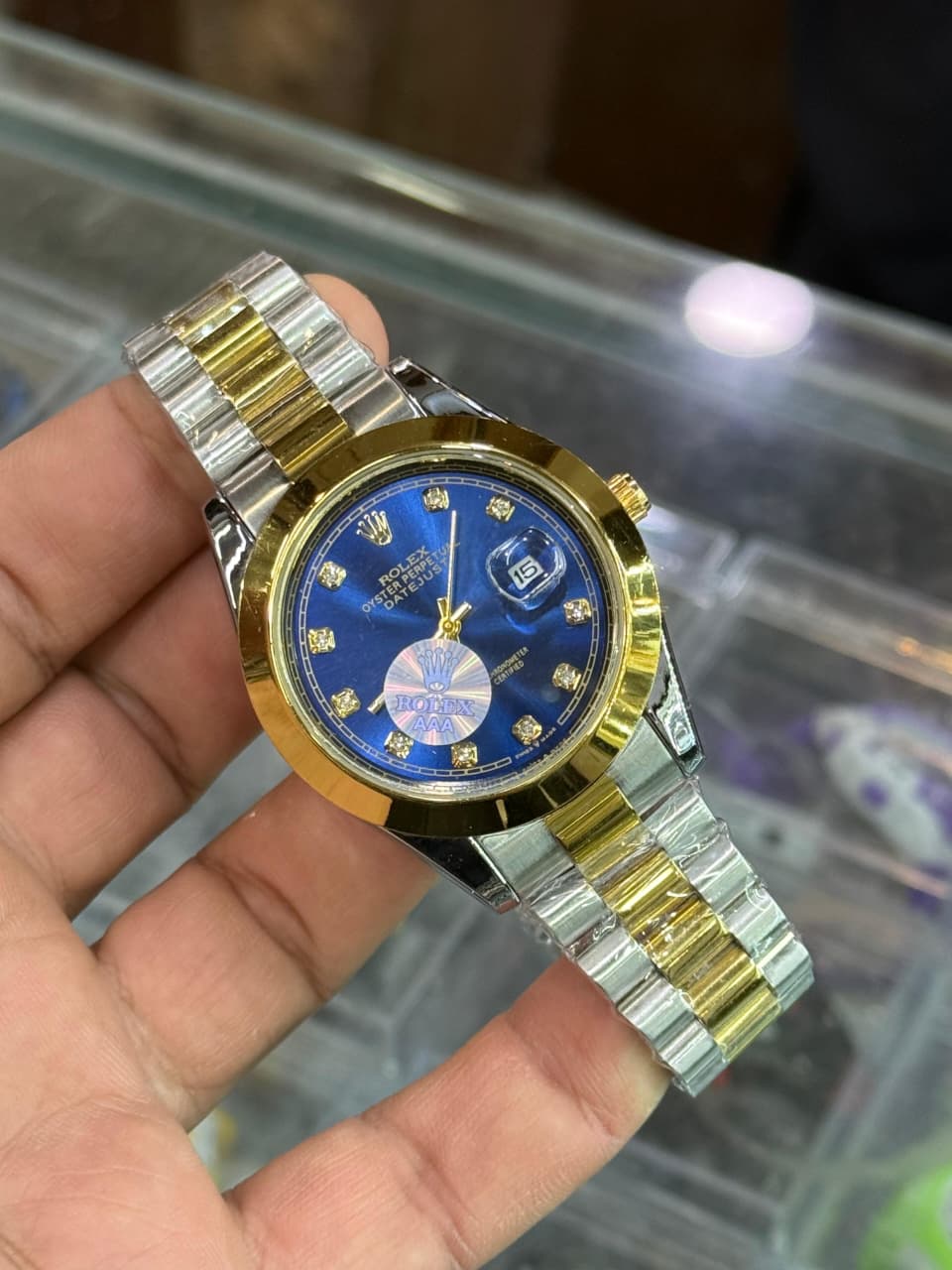 Rolex Inspired Chain Watches | Simple Dial . Premium Look