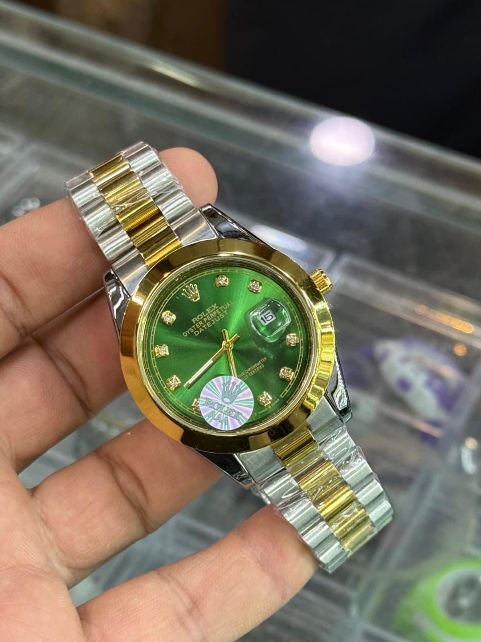 Rolex Inspired Chain Watches | Simple Dial . Premium Look